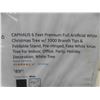 Image 2 : CAPHAUS 6 Feet Premium Full Artificial White Christmas Tree w/ 