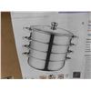 Image 4 : Cabilock Multi-purpose Steam Pot Induction Soup Large Capacity Pot 