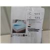 Image 1 : Linenspa 2 Inch Memory Foam Mattress Topper, Gel Infused Twin XL 
