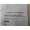 Image 2 : Lumbar Support Pillow for Office Chair/Car - New or Store 