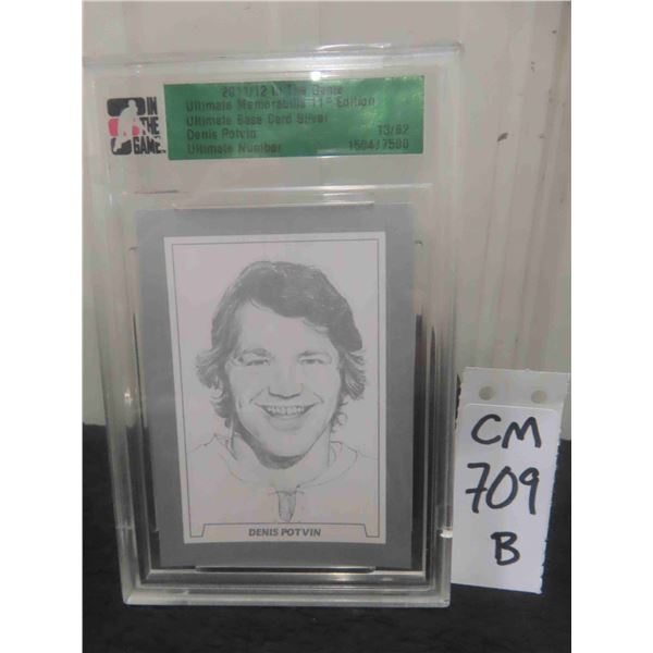 Denis Potuin Ultimate Number Card 