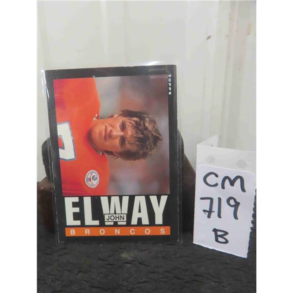 John Elway Denver Broncos Football Card