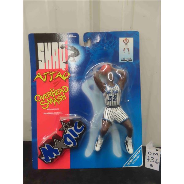 Shaquille O'Neal Shaq Attack Overhead Smash Action 