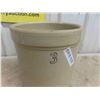 Image 2 : Alberta Potteries 3 Gallon Stoneware Crock