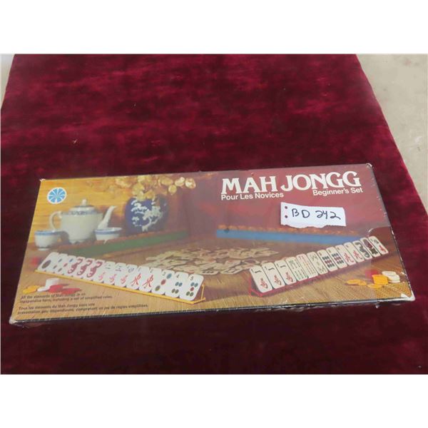 Vintage Milton Bradley Mah Jongg 1975 Sealed in