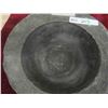 Image 3 : First Nations Inuit Large 12'' Soapstone Presentation Bowl. Blank 
