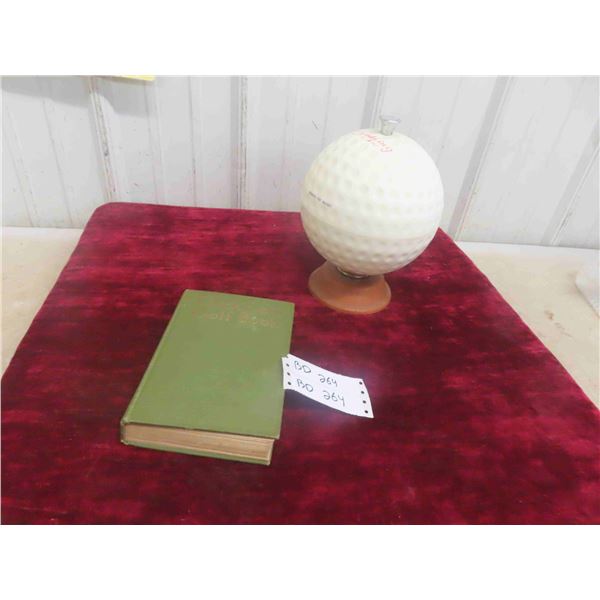 Antique, Rare! Chick Evans Golf Book. 1921 First Edition HC