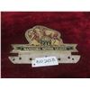 Image 1 : Rare! Vintage Manitoba License Plate Topper. CAA Member 