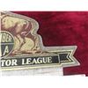 Image 3 : Rare! Vintage Manitoba License Plate Topper. CAA Member 