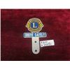 Image 1 : Rare! Lions Club International Metal License Plate Topper 