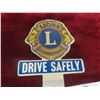 Image 2 : Rare! Lions Club International Metal License Plate Topper 