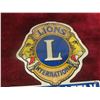 Image 3 : Rare! Lions Club International Metal License Plate Topper 