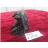 Image 5 : First Nations Inuit Spirit Soapstone Carving. Signed,