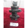 Image 1 : First Nations Inuit Inukshuk Soapstone Carving from 