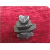 Image 3 : First Nations Inuit Inukshuk Soapstone Carving from 