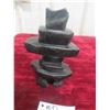 Image 5 : First Nations Inuit Inukshuk Soapstone Carving from 