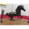 Image 3 : Vintage Cast Metal Galloping Horse Desk Set with