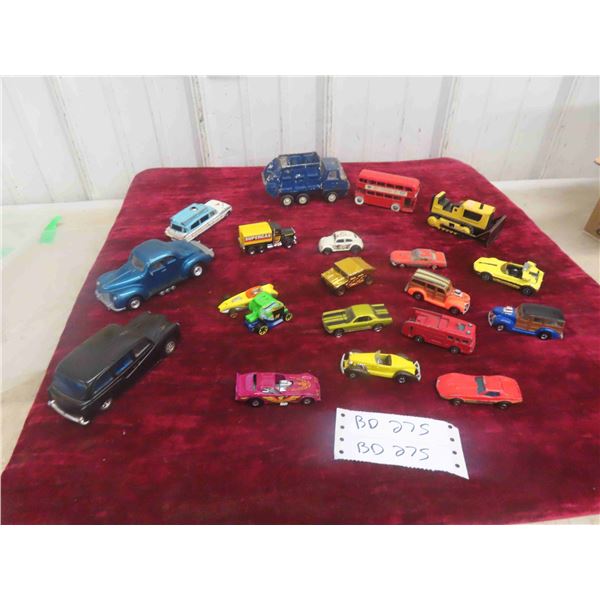 Vintage Lot of Hot Wheels, Tonka, Corgi, Etc. Diecast/
