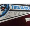 Image 7 : Rare! WHL Winnipeg Ice Team Autographed Pennant 