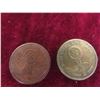 Image 2 : Vintage German Eagle Swatsika War Era Coin Lot: 1937, 