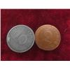 Image 4 : Vintage German Eagle Swatsika War Era Coin Lot: 1937, 