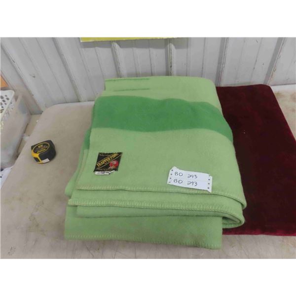 Nice! Vintage Eatons Trapper Wool Point Blanket.
