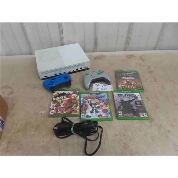XBOX 5 with Controls & Games 