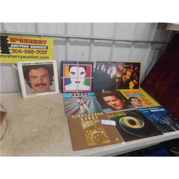 10 Records: Burton Cummings, Elvis, Cheap Trick, 