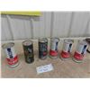 Image 1 : 6 Snowmobile 2 Cycle Oil Cans with Product : OMC