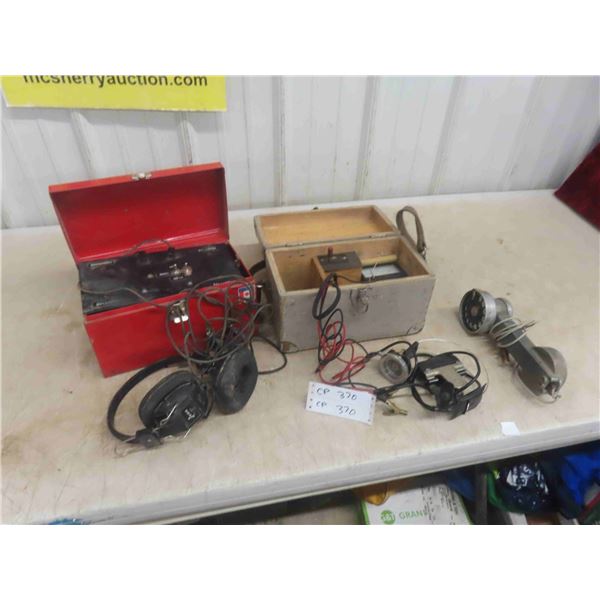 Telephone Linesman Telephone + Testing Tools 