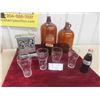 Image 1 : 4 Coca Cola / NHL Glasses , Coke Bottle, Rockies Vinager 