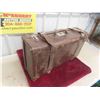 Image 3 : Old Leather Suitcase with Lots of Straps, Cool Look. 