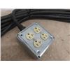 Image 4 : Long Heavy Duty Extension Cord with 4 Way Box
