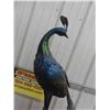 Image 2 : Gorgeous Australian Peacock Metal Ornament 36'' 