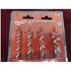 Image 2 : New Milwaukee 4 Self-Feeding Wood Bit Set 