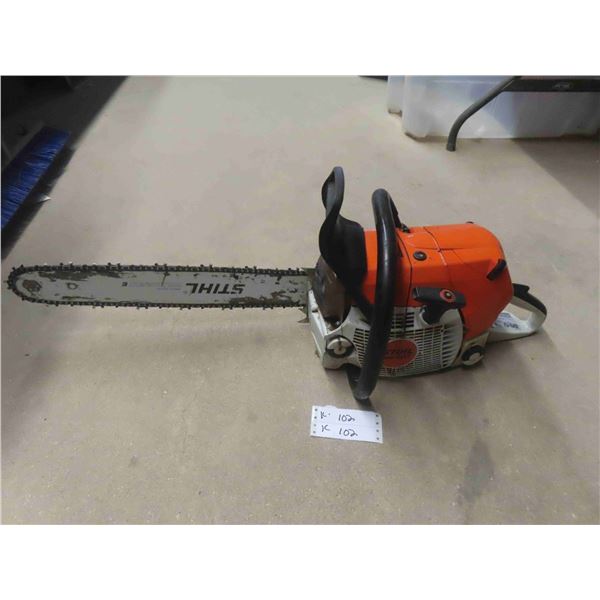 Stihl MS 41cc Chainsaw - Working.