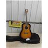 Image 1 : Washbun Acoustic Guitar with Soft Case 