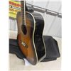 Image 8 : Washbun Acoustic Guitar with Soft Case 