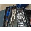 Image 4 : Metal Tool Box Full of 1/4'', 3/8'' + 1/2'' Socket Sets, Air 