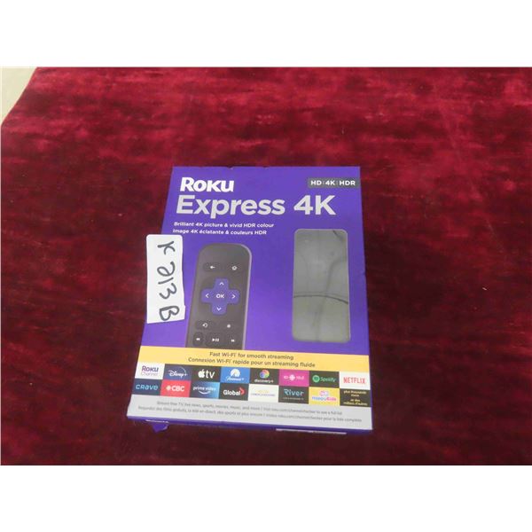 Roku Express 4K Fast Wifi Streaming