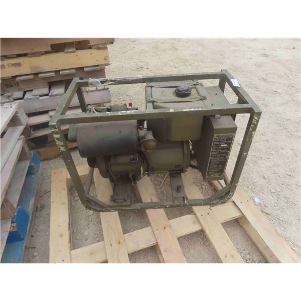 2KW Diesel Military Generator - Working Condition.