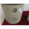 Image 3 : 2 Stoneware Crocks (1) Medalta 3 Gallon, (1) 1/2 Gallon