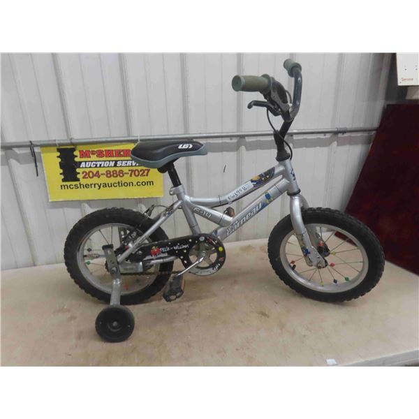 Louis Garneu F-14 Pedal Bike with Removable Training 