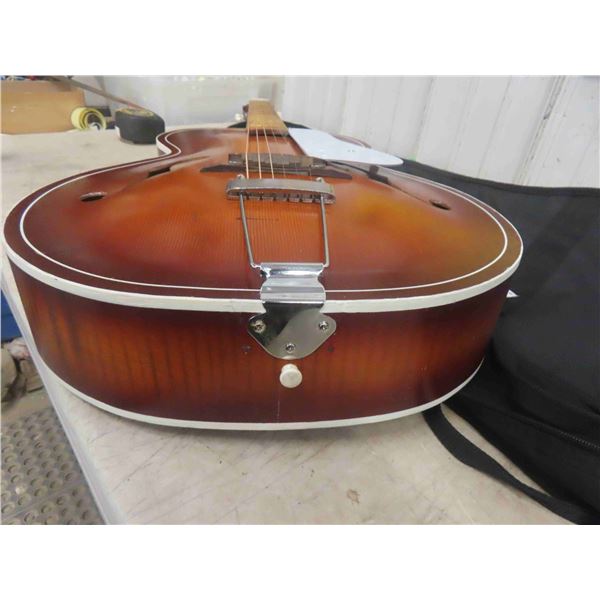 Vintage 50s/60s Kay 6858 Acoustic Arch Top Guitar with