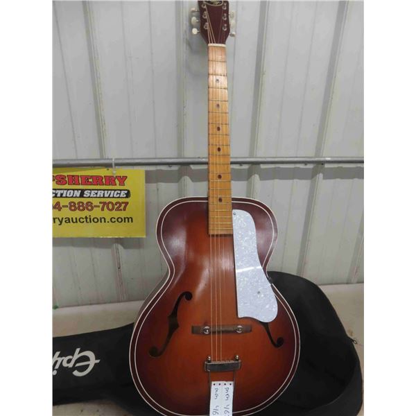 Vintage 50s/60s Kay 6858 Acoustic Arch Top Guitar with