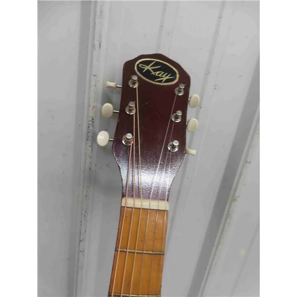 Vintage 50s/60s Kay 6858 Acoustic Arch Top Guitar with