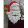 Image 2 : 2 Blow Molds: Santa 23'' x 14'' & Spooky Ghost 24'' x 15''