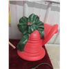 Image 3 : 2 Blow Molds: Santa 28'' x 11'' & Christmas Bell 16'' x 16''