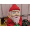 Image 4 : 2 Blow Molds: Santa 28'' x 11'' & Christmas Bell 16'' x 16''
