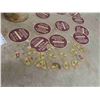 Image 2 : Milk Bottle Topper Lids , Ice Cream Topper Lids , Rusty 
